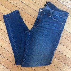 White House Black Market Skinny Jeans Zip Ankle 8R